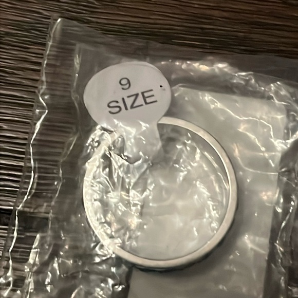 NWT Men's Stainless Steel Chain Spinner Ring - Picture 4 of 7